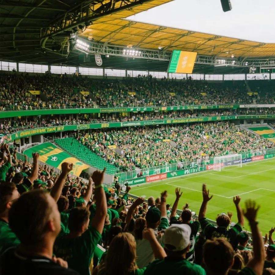 世界杯比赛氛围示意图